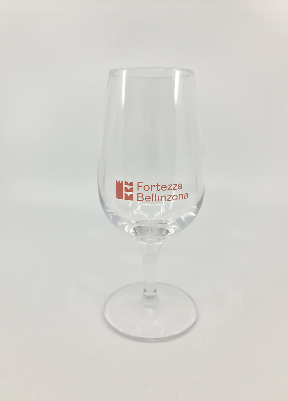Bicchiere in vetro con logo personalizzato
