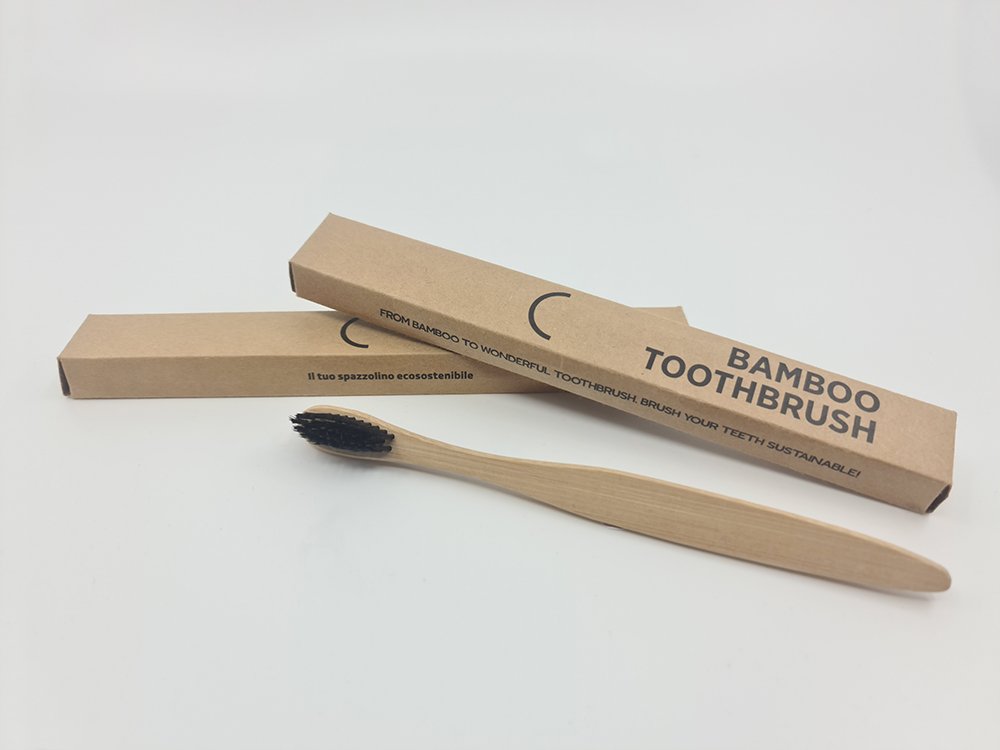 Customisable bamboo toothbrush