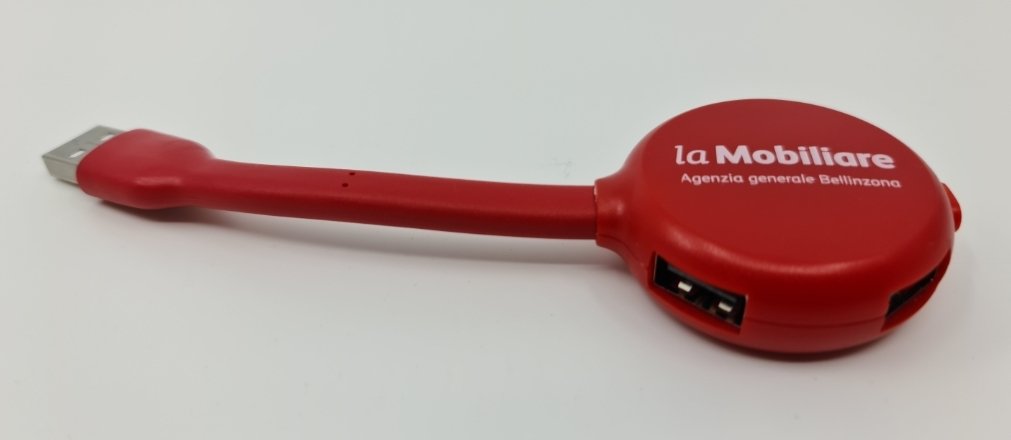 Lampada led con multiporta USB