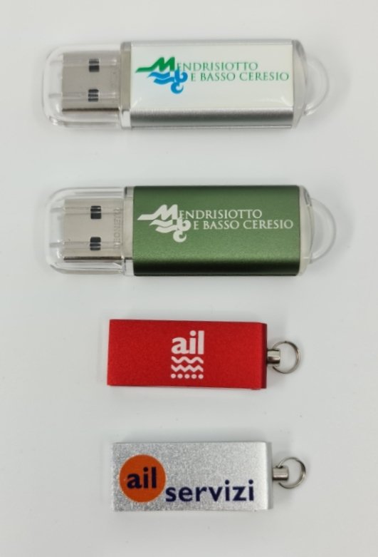 Chiavette usb con loghi personalizzati