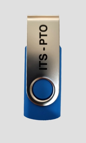 USB con logo